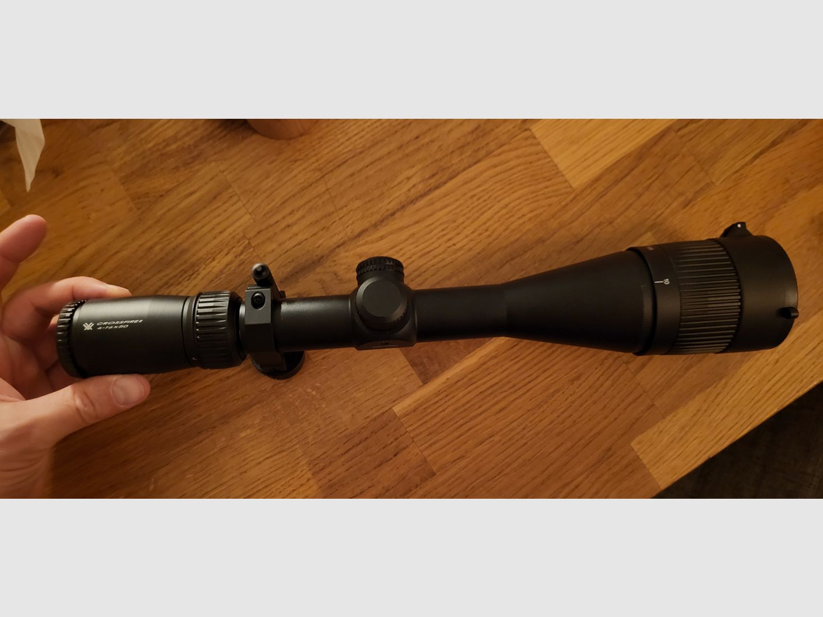 Vortex Crossfire II 4-16x50mm AO riflescope w/Dead-Hold BDC reticle, black CF2-31039