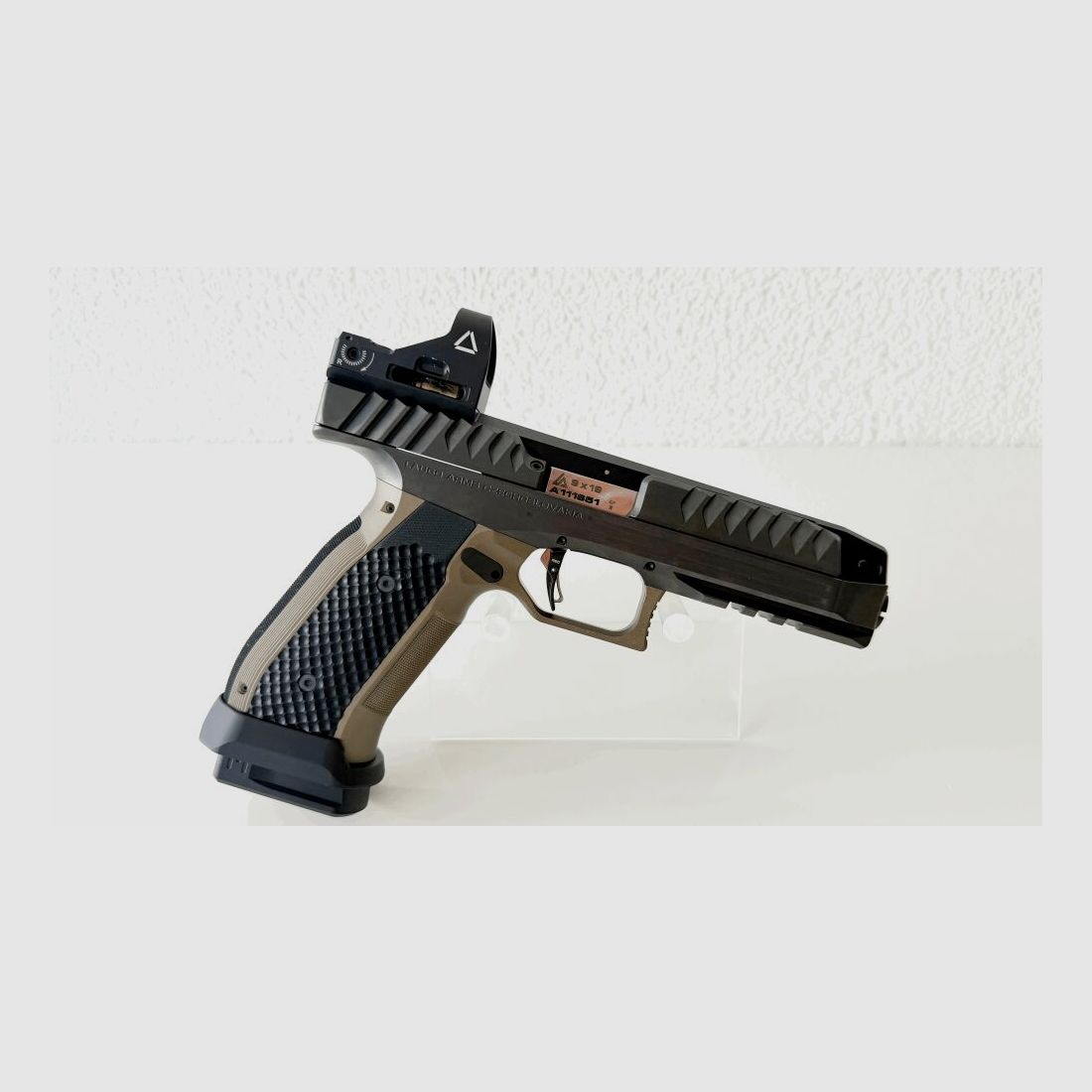 LAUGO ARMS Alien 9x19 Zestaw Full Kit z gwintowaną lufą Czarny / Zielony 9mmLuger