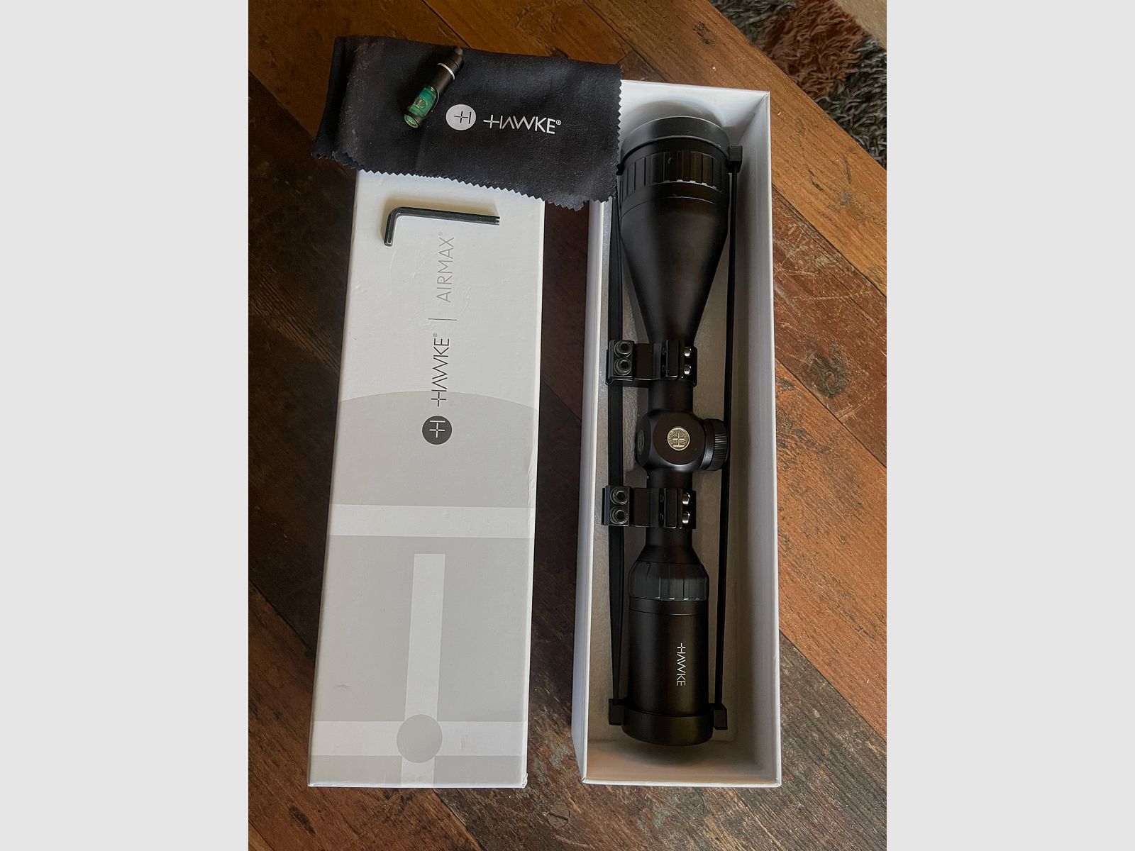  HAWKE AIRMAX 4-12x50 AO Luftgewehr Visier ! Wie Neu 