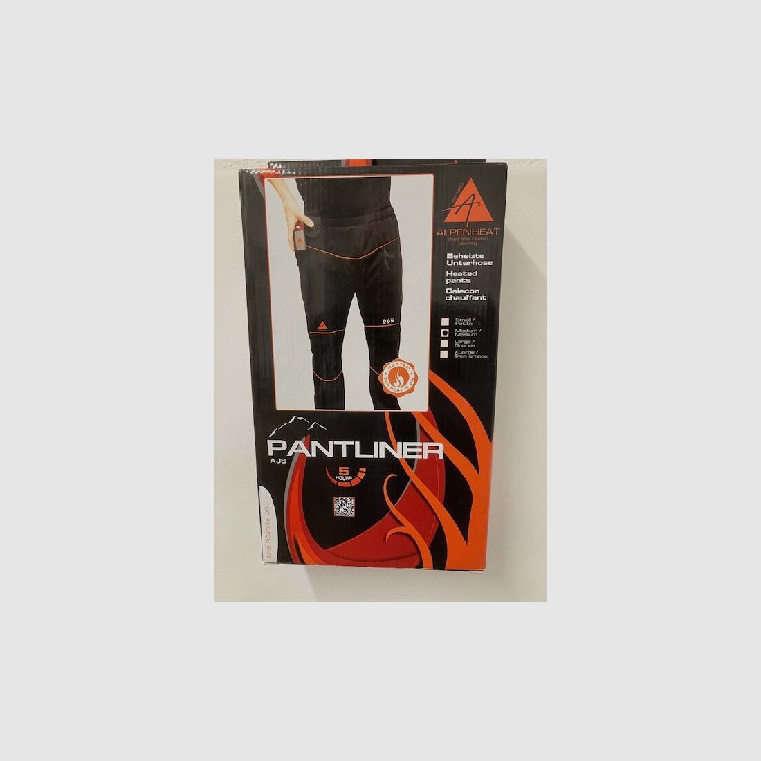 Alpenheat Pantliner Pantaloni Riscaldati Taglia Media