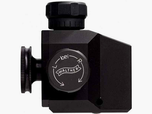 Diopter Walther Match schwarz für LG/KK