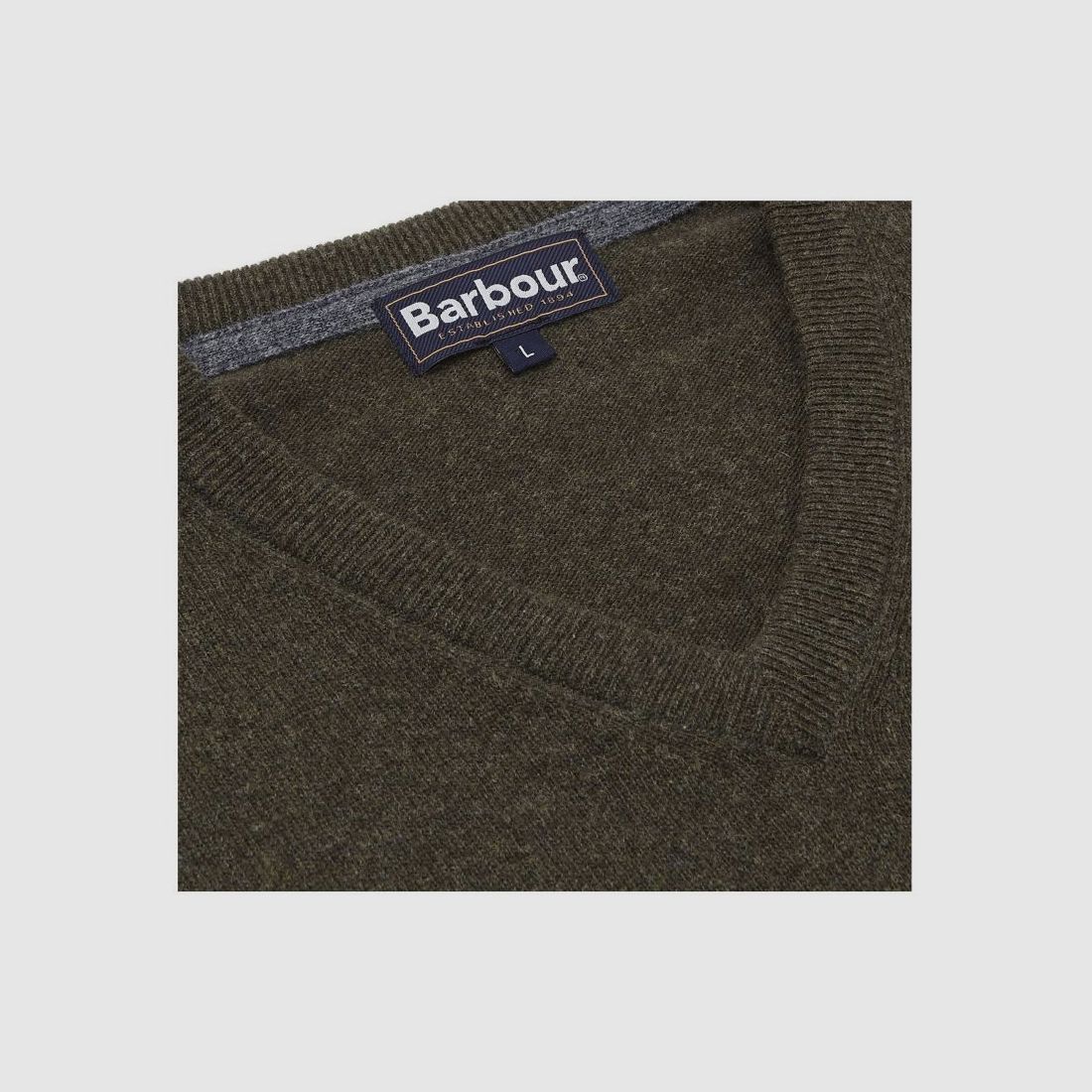 Barbour Essential Lambswool V Neck
