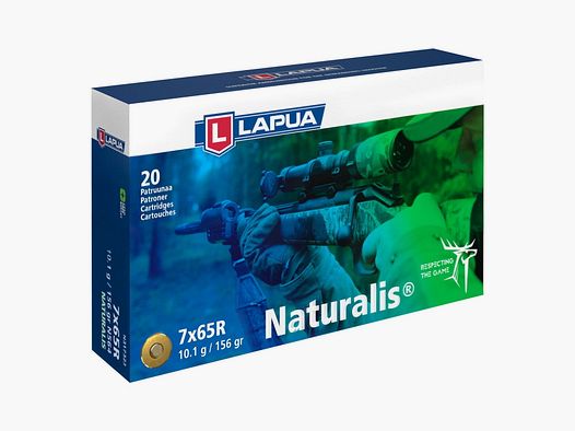 Lapua 7x65R Naturalis 156 gr 20 stuks.