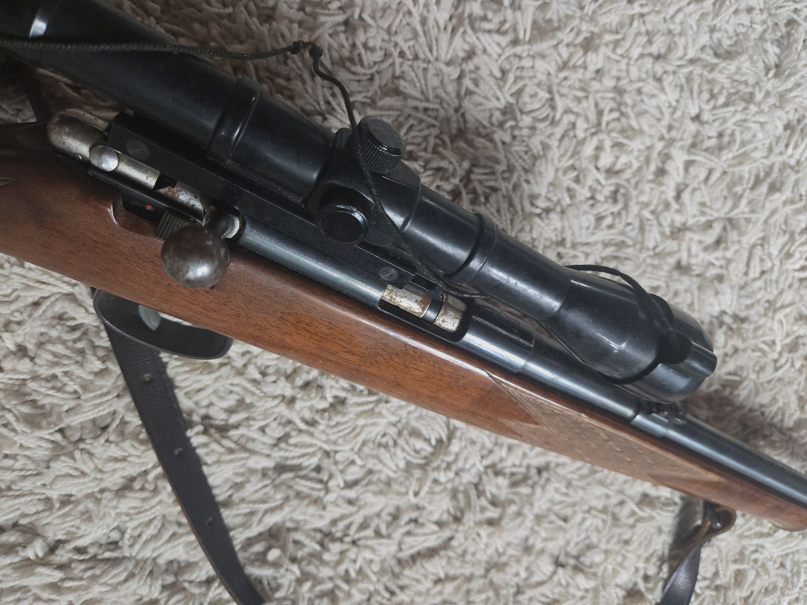 Rifle Anschütz Model 1416 Cal. .22lr incl Waldläufer SUPERIOR 4x20