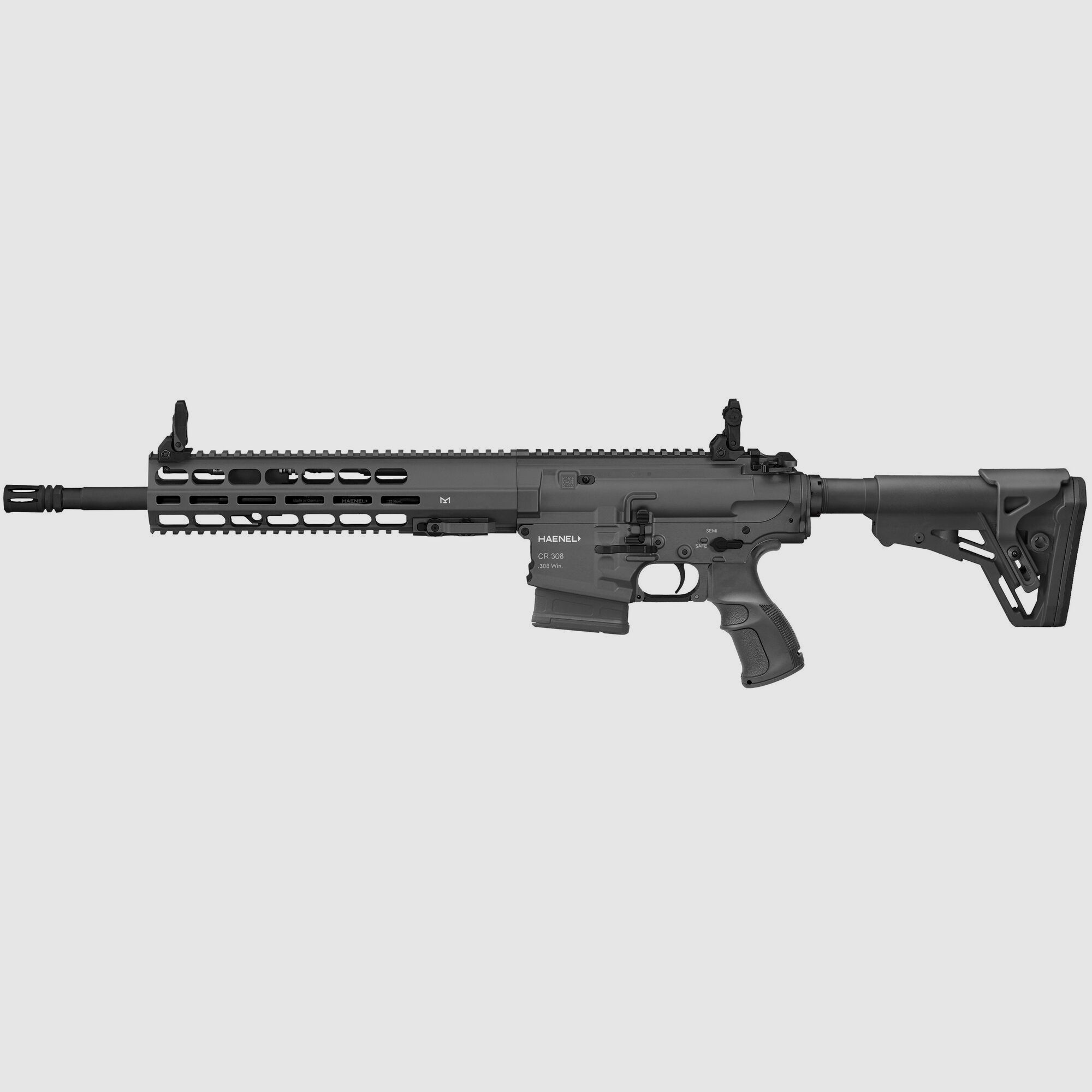 Haenel CR308, M-Lok Handschutz Selbstladebüchse