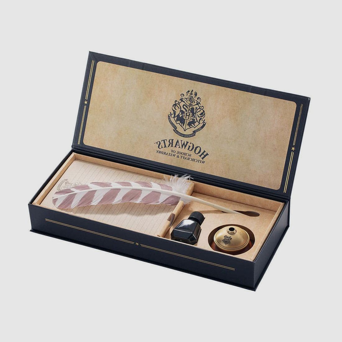Hogwarts Schreibfeder inklusive Sammlerbox
