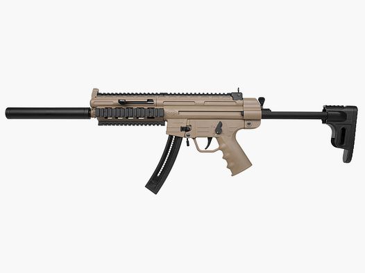 GSG-16 US Tan .22lr HV - Selbstladebüchse