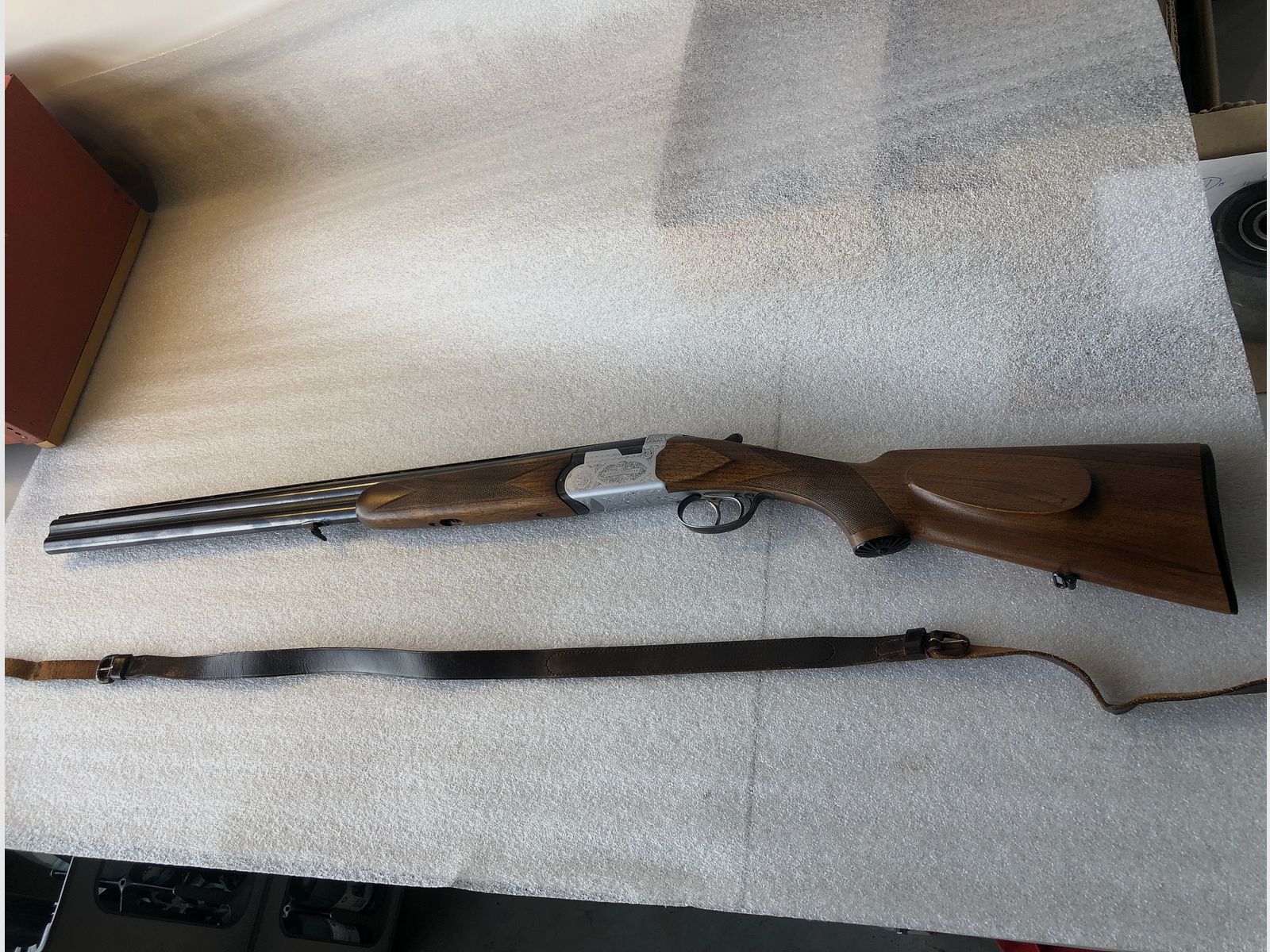 Sauer Beretta Bock Doppelflinte, Kal. 12-70