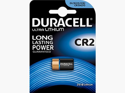 Lithium-Batterie CR2 3 Volt - Duracell