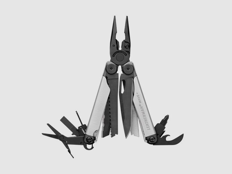 Leatherman-Tool Wave Plus black/silver Tools