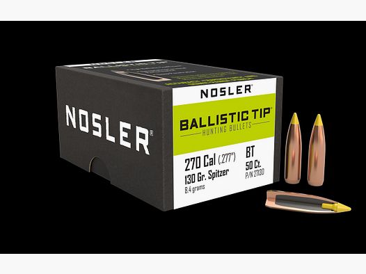 NOSLER 27130 SP BALLISTIC TIP Balas