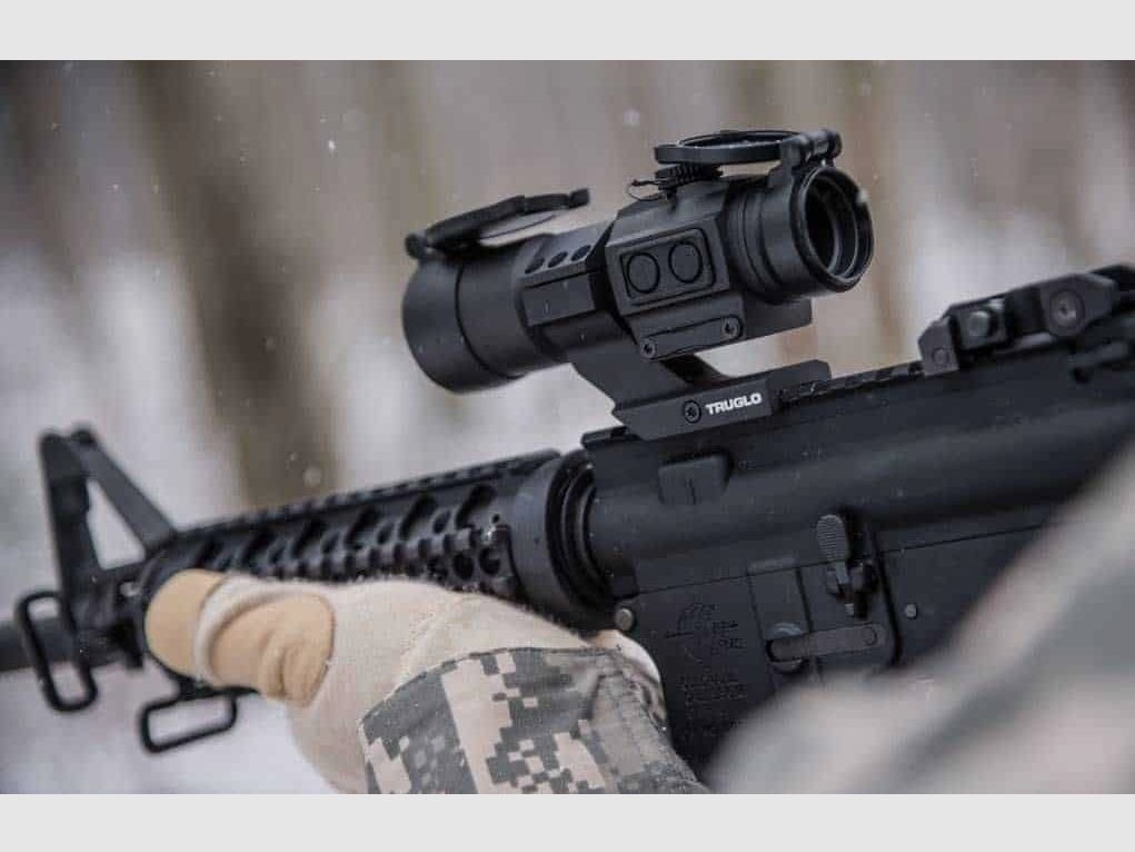 TRUGLO TRU-TEC XS 2moa RODE DOT OPTIEK, afbeelding 1 van 3