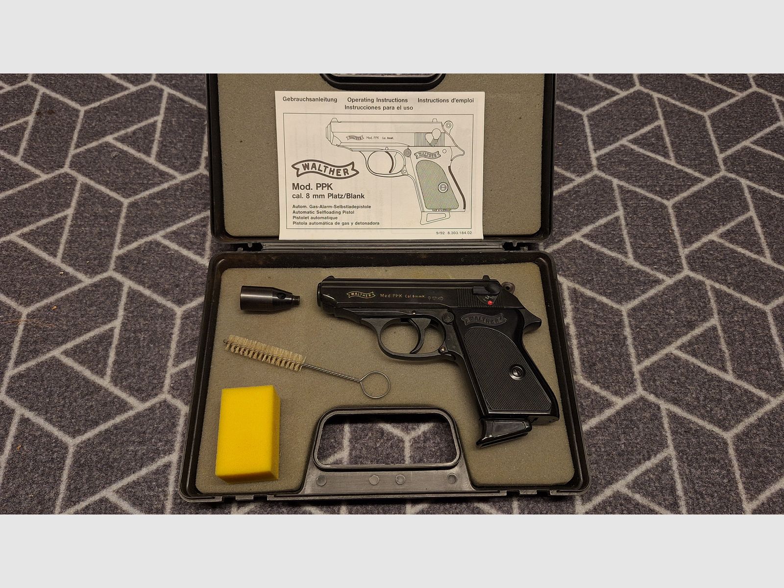 Walther PPK PTB 502 8mm TOP!