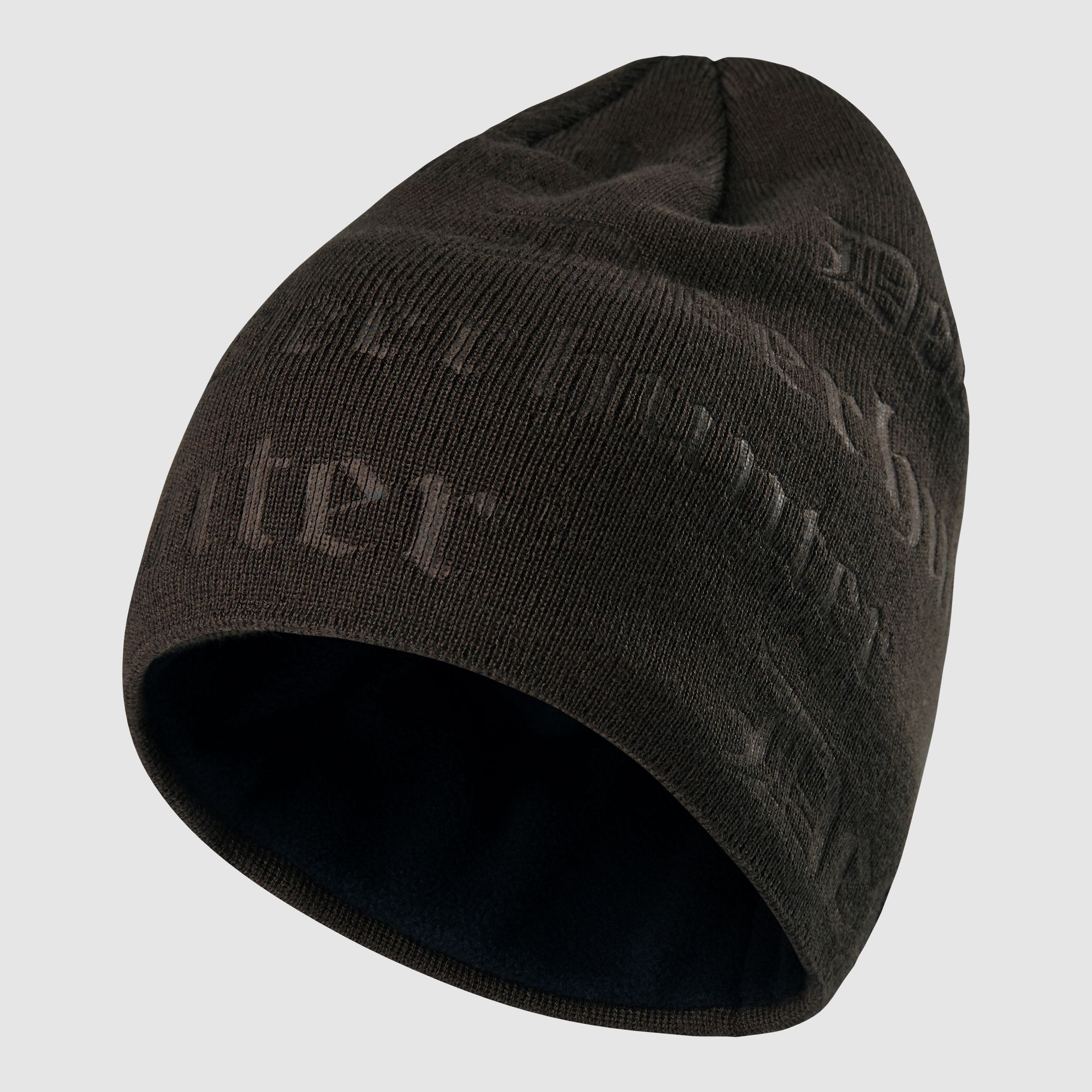 Deerhunter Logo Strickmütze Unisex Walnut