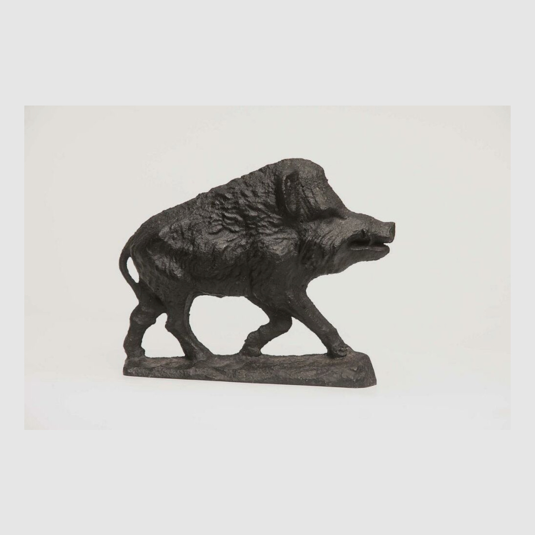 Keiler Kunstguss Jagdschmuck Deko klein