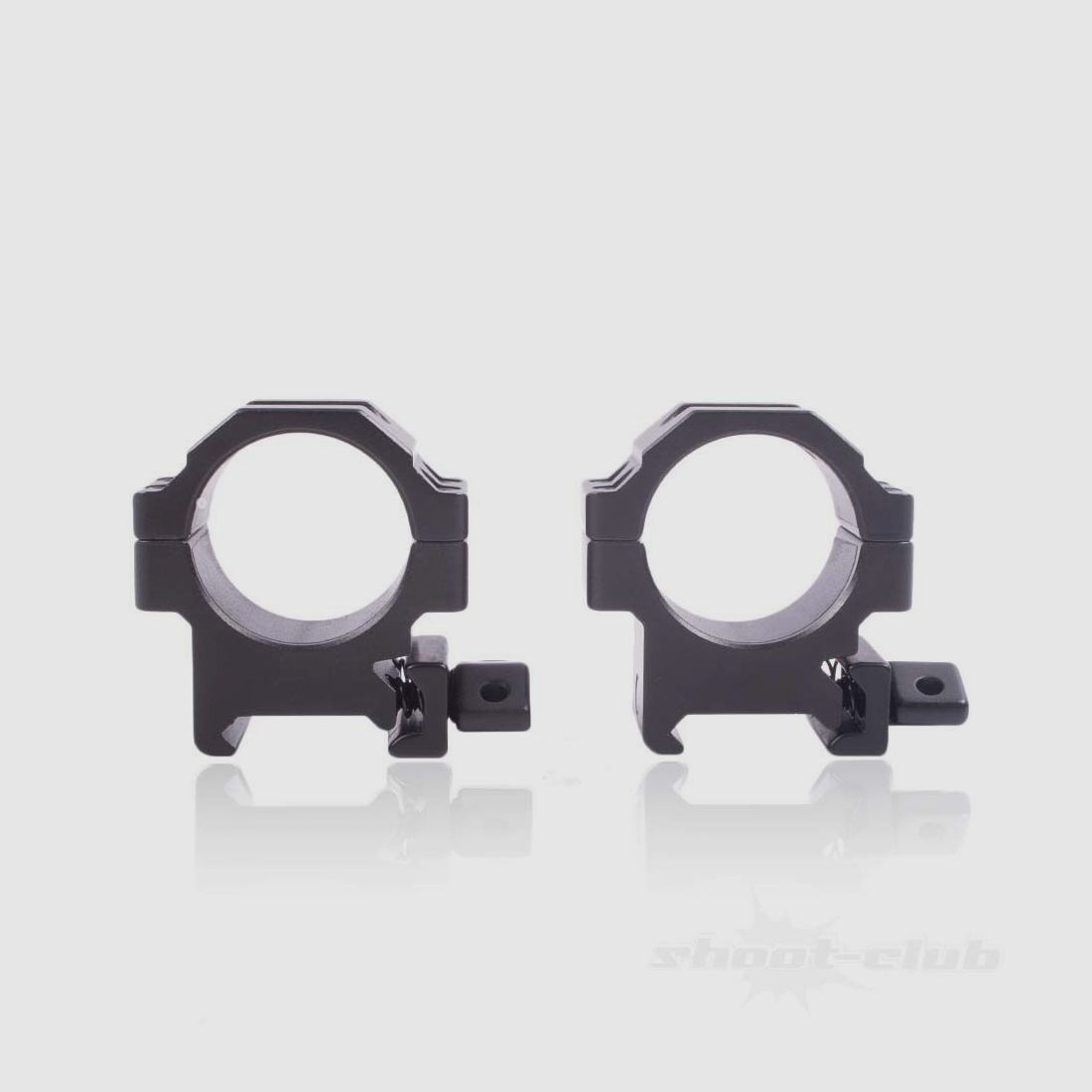 UTG Mount Rings Low - 30mm for 22mm Rail Width 22mm