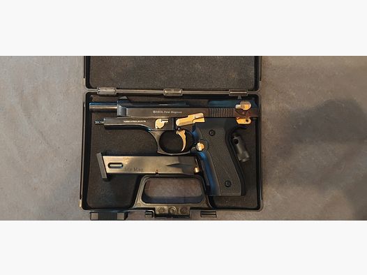 Ekol Firat Magnum blank firing pistol 9mm P.A.K. black-gold