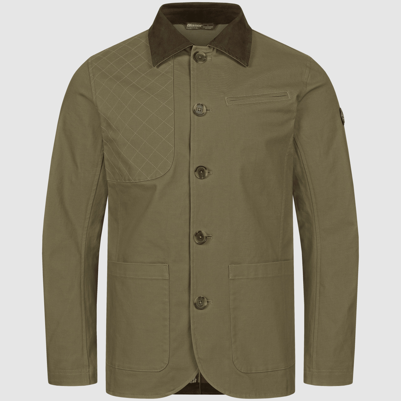Blaser Herren Canvas Jacke Patrick teak