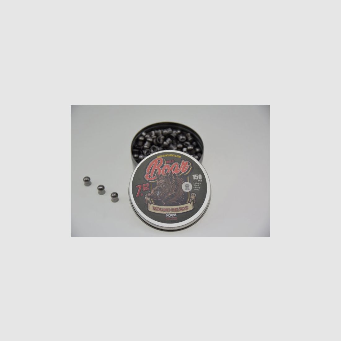 Ram Boar Rundkopfgeschosse 7.62mm/.30