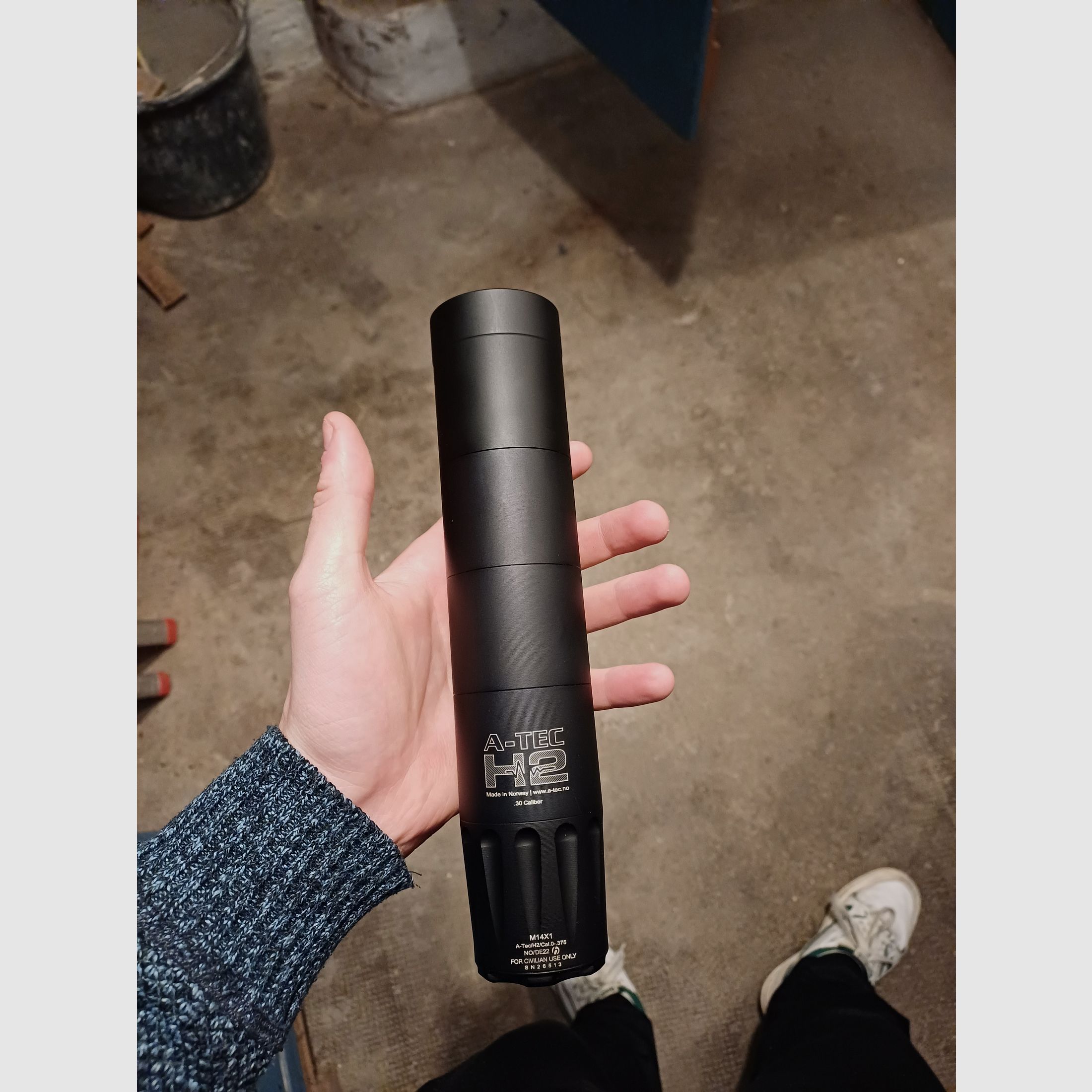 Atec H2 Modular silencer cal.30