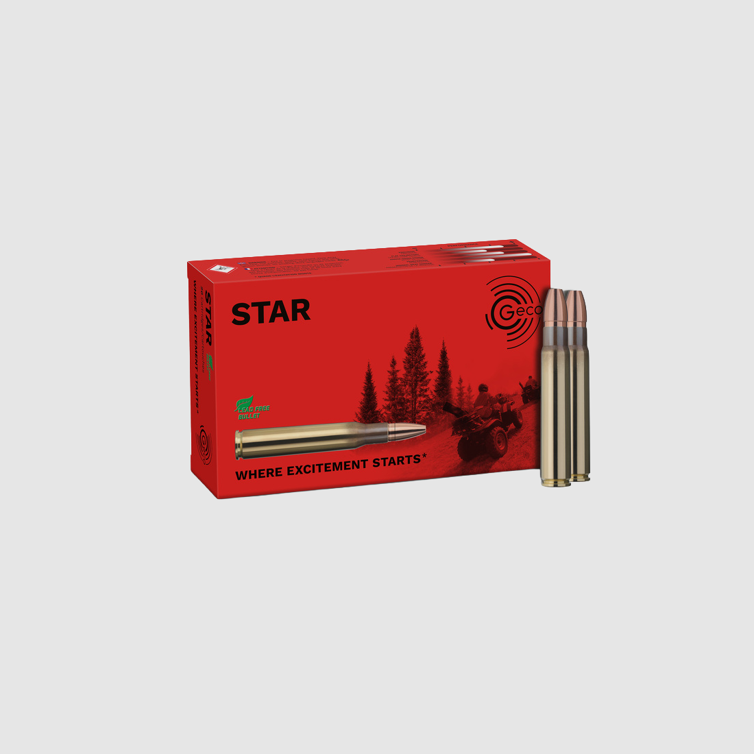 Geco 9,3×62 STAR 16,2g/250gr – 20er