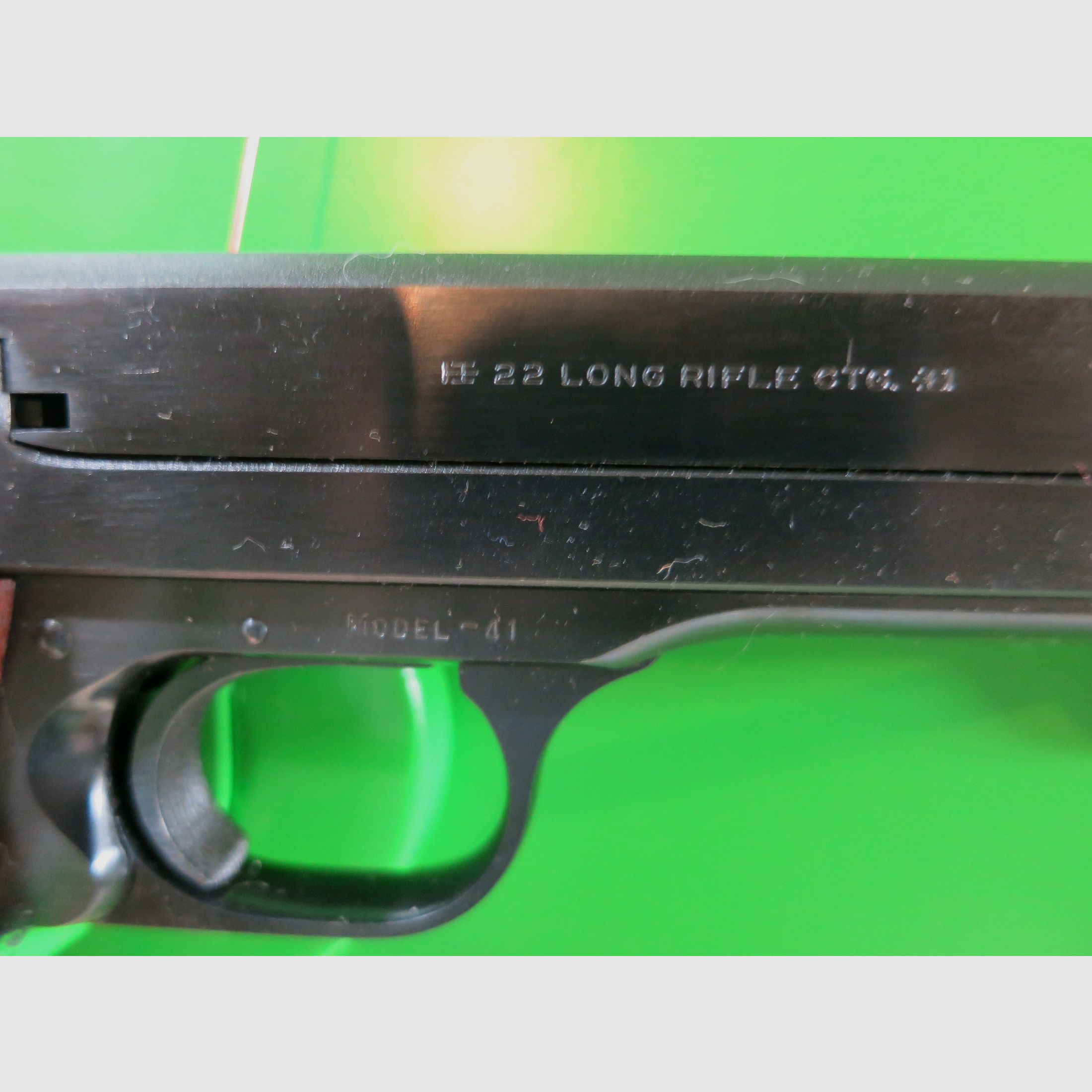 Smith & Wesson Modèle 41, .22lr, Pistolet de sport, Nill-Griff       #1