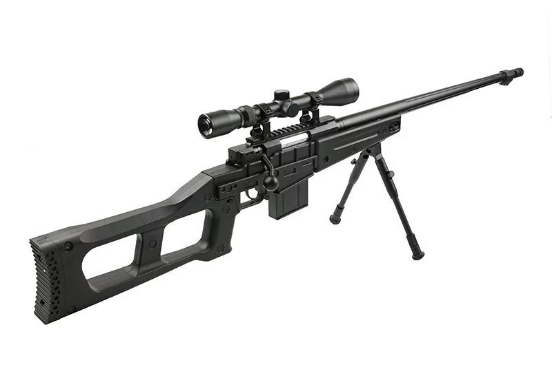 ASG sniper rifle WELL MB4409D – with scope and bipod, image 12 of 18