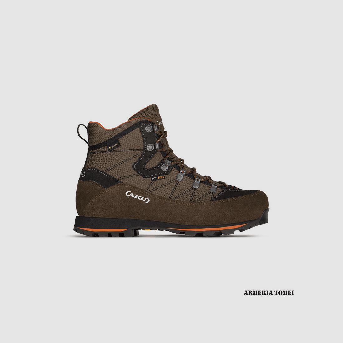 SCHOENEN – AKU – 977W TREKKER LITE 3 WIDE GTX Bruin/Oranje, afbeelding 2 van 5