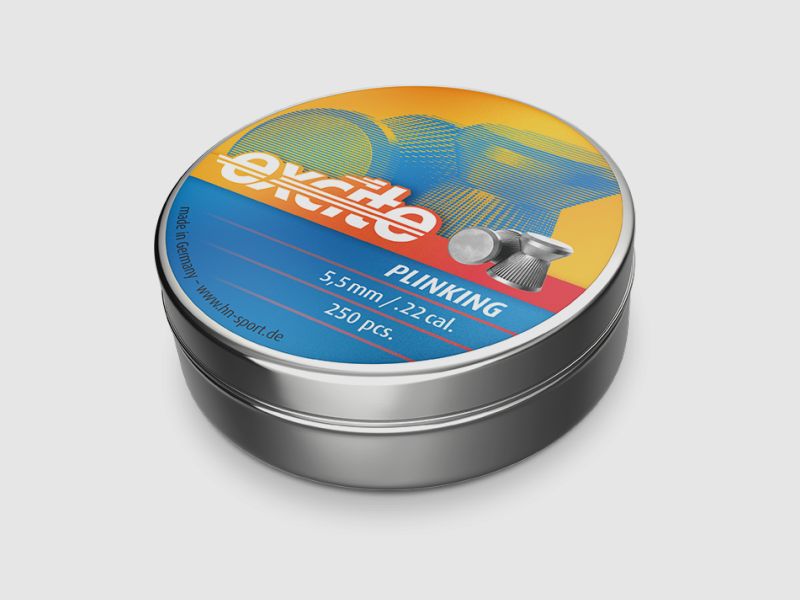 H&N EXCITE PLINKING FLATHEAD-DIABOLO - 5,5MM - 250 PEZZI