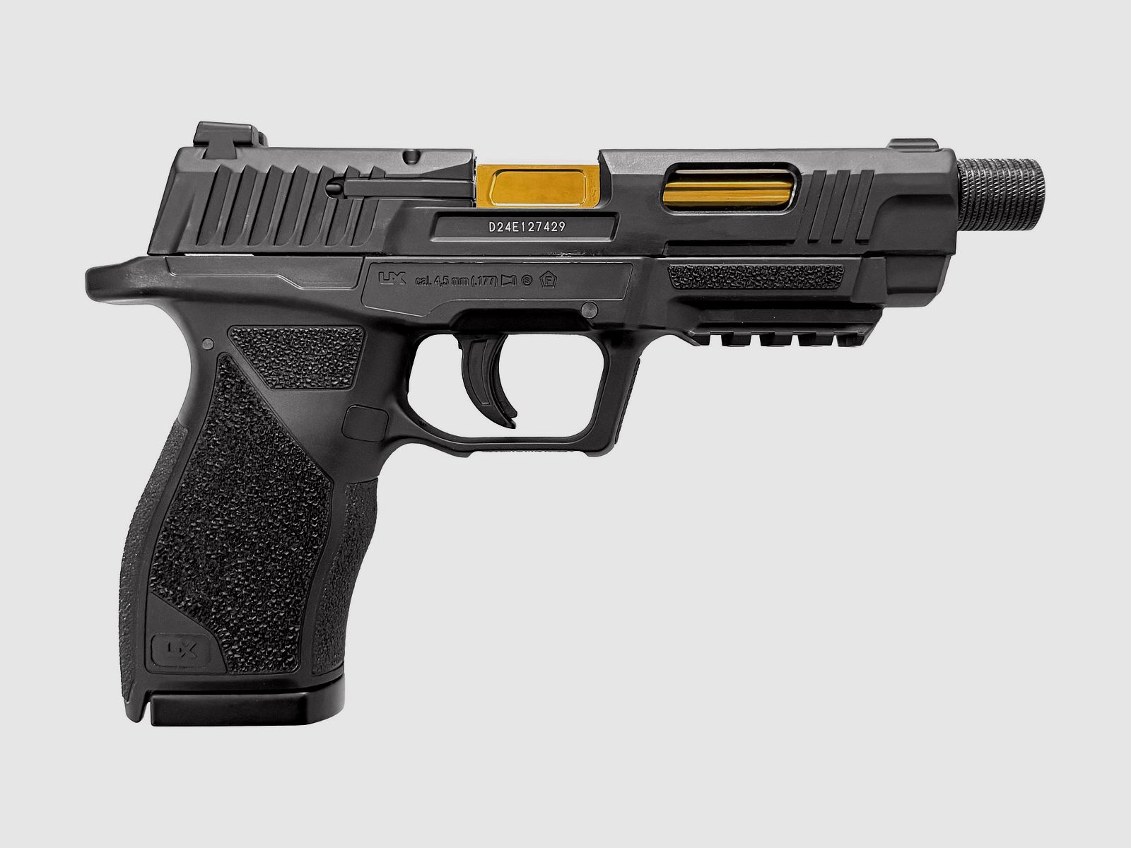 UX Umarex SA10 CO2 Pistole 4,5mm Stahl BB & Diabolo - 2 Magazine - 5 CO2-Kapseln - NEU