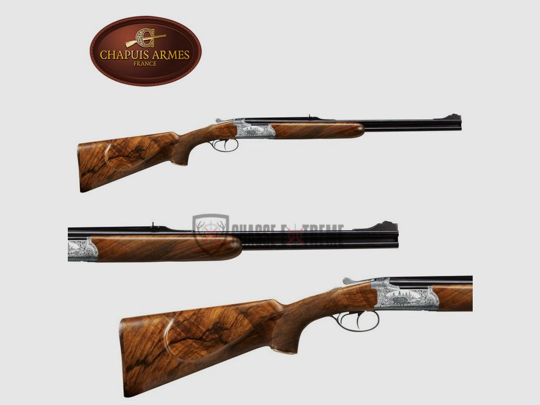 Double rifle CHAPUIS ARMES C15 Series 3 Ejector - Single Trigger, image 1 of 3