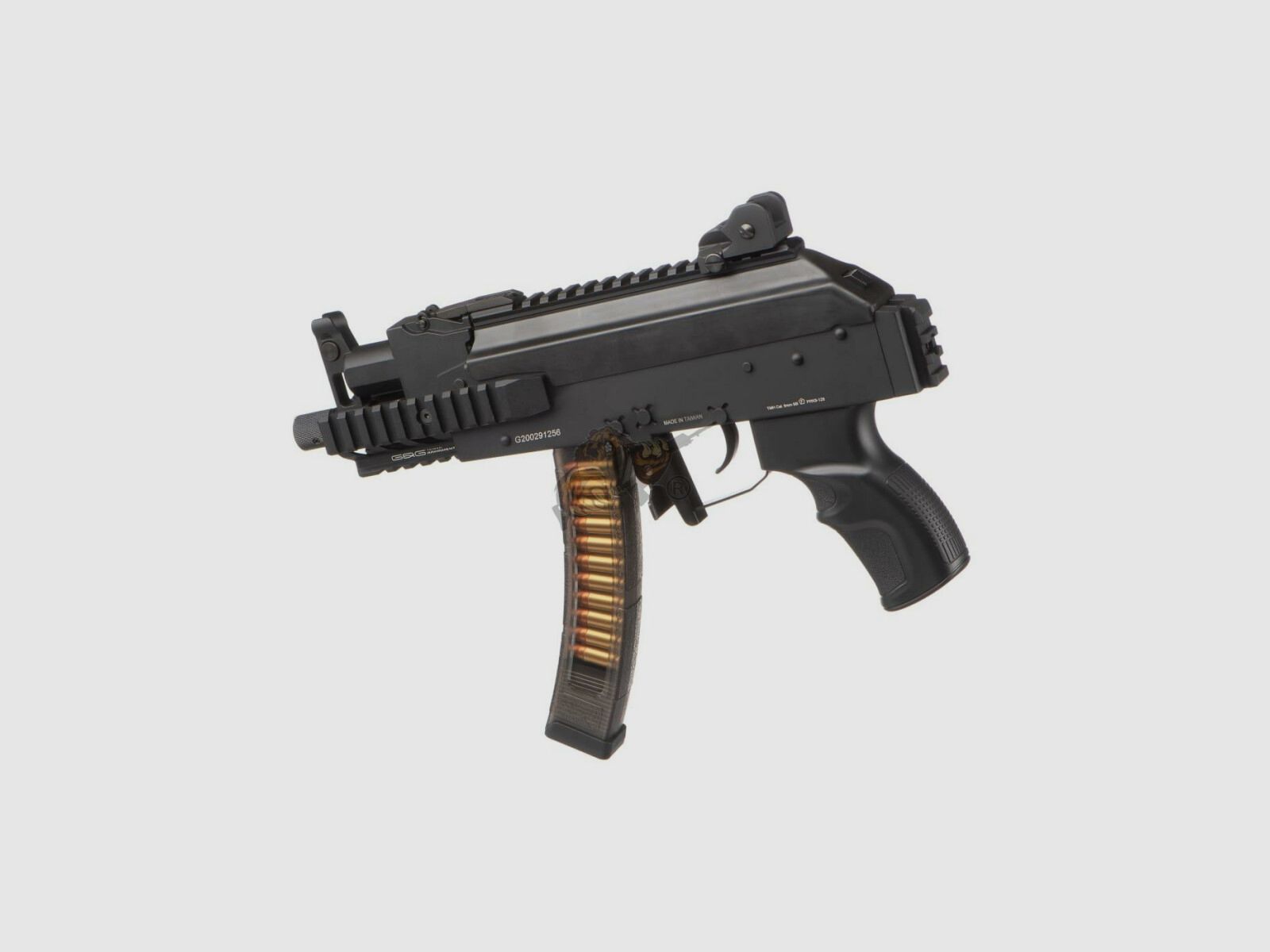 G&G PRK9 E.T.U Airsoft with ETU in black -F-