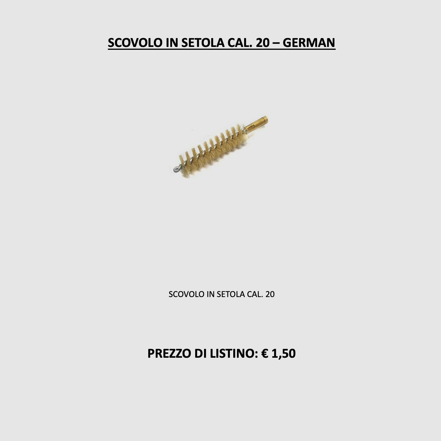 GERMAN – Borstenreinigung Kal. 20, Bild 2 von 2