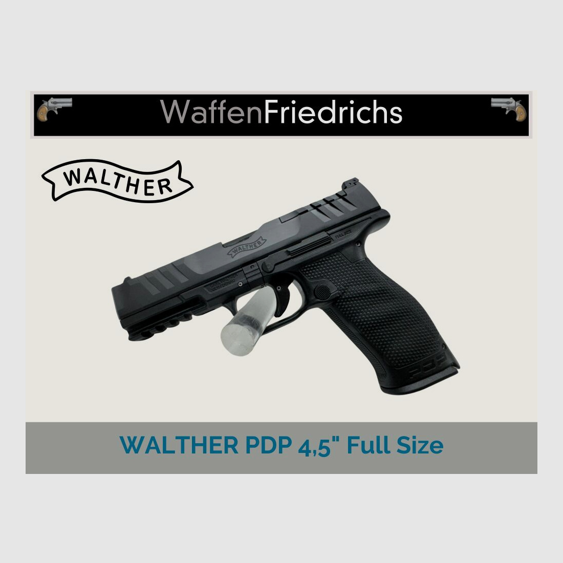 WALTHER PDP Full Size V2 4.5" OR - Waffen Friedrichs