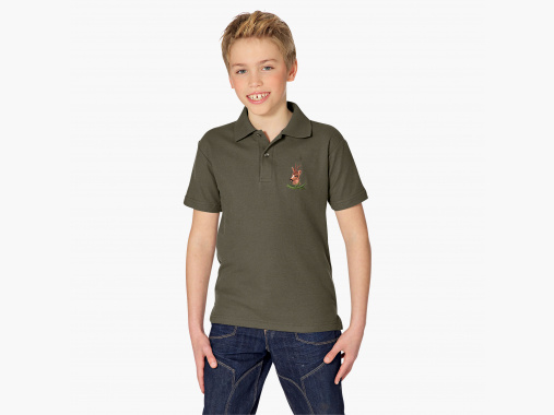 il Lago Basic Polo-Shirt per Bambini Rehbock (Bambini) | 10-12