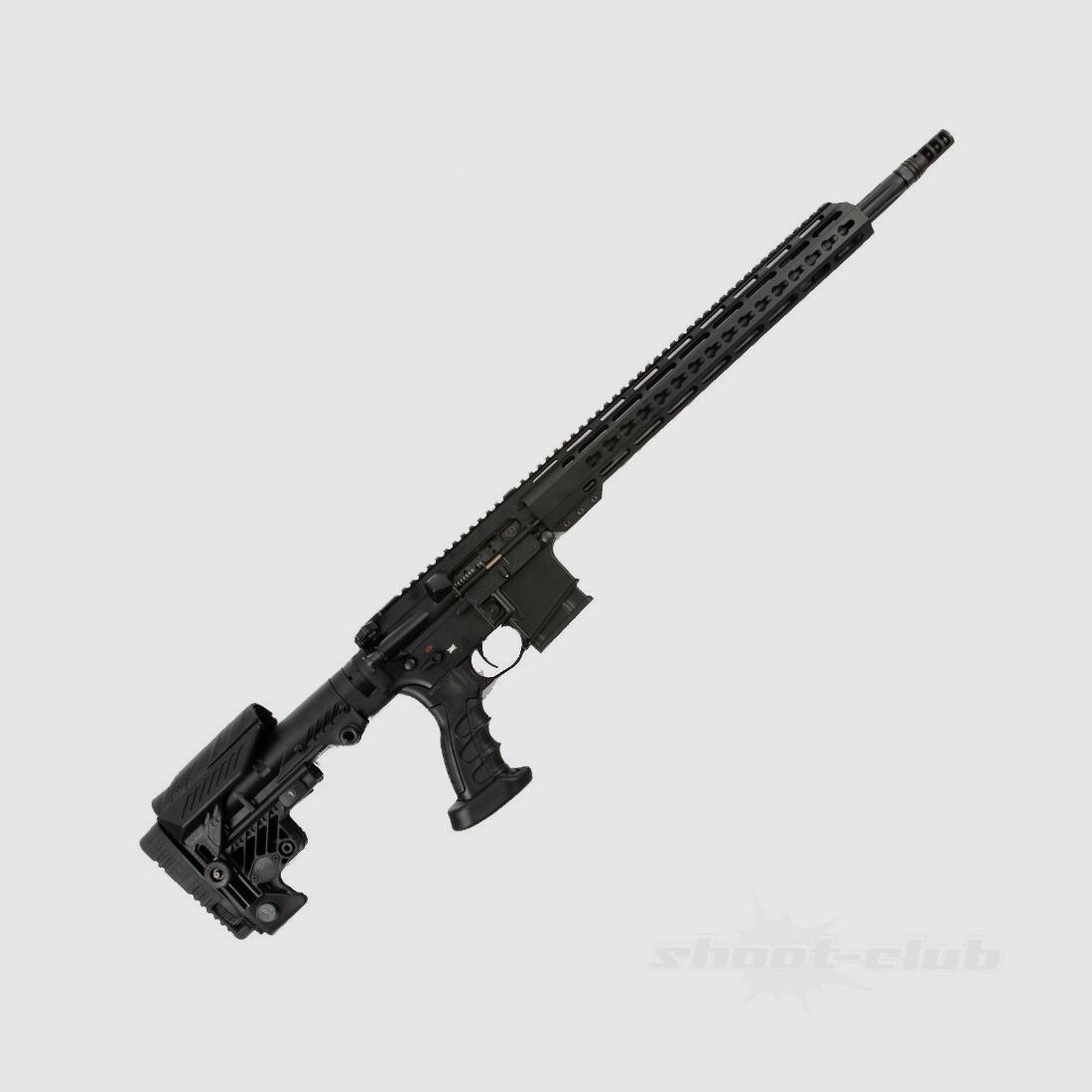 Schmeisser AR15 DMR Schwarzmatt 18 Zoll