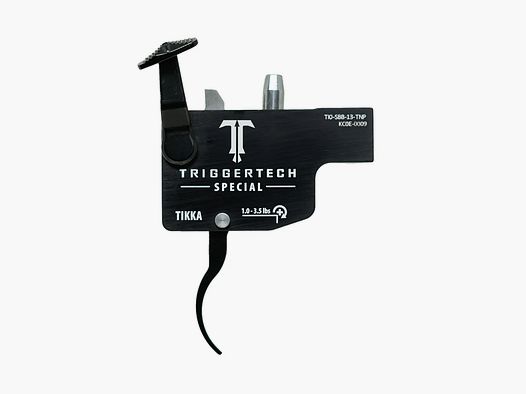 TRIGGERTECH Tikka Black Special Curved