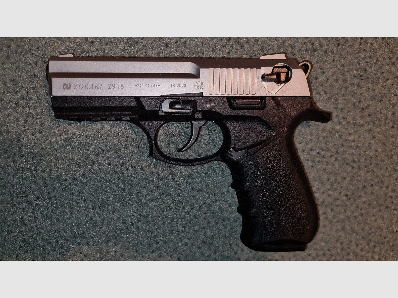 Zoraki 2918, NIEUW, PTB 1050