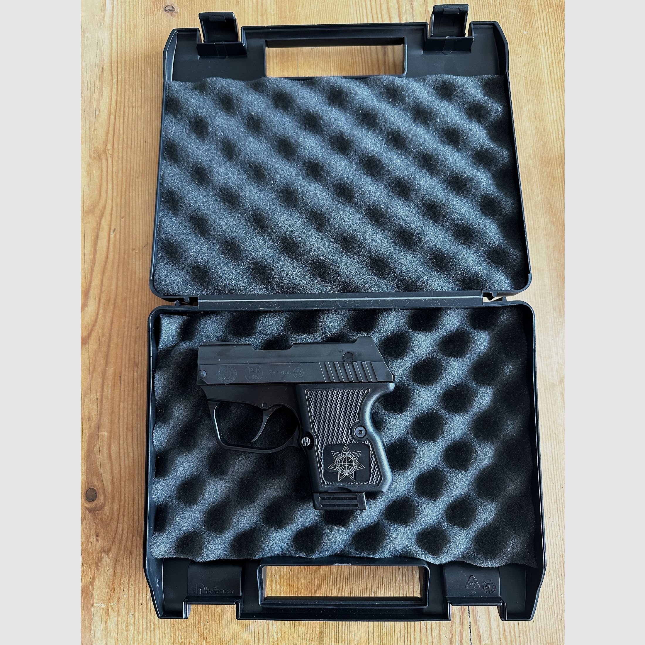 STEEL EAGLE CNC 9 mm P.A.K. – PTB 1089 – Black Grip – komplett