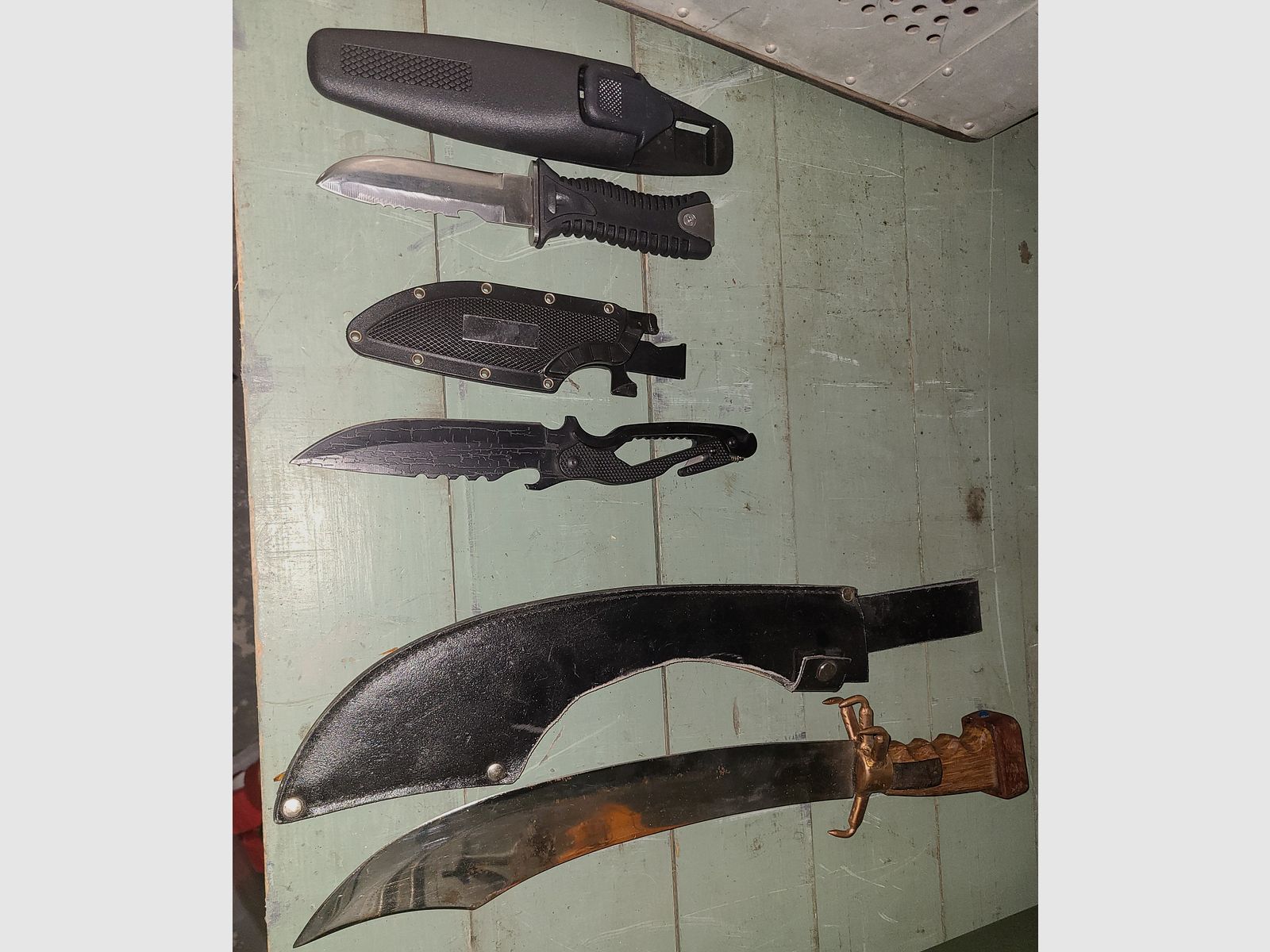 KNIFE LETTER OPENER COLLECTION LIQUIDATION GDR VEB GDR HUNTING DECO BLADES HORN ANTLER COPPER