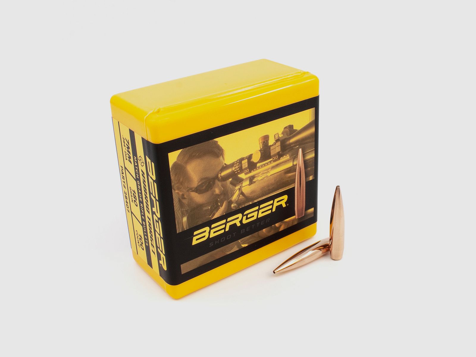 Berger Bullet 7mm/.284 Hybrid Target 180GR 500 pieces