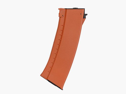 150rds Polymer AK74/AK105 Midcap Magazin, Orange