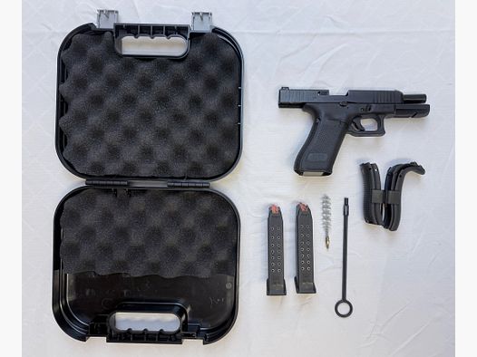 Glock17 gen 5, neuwertige Glock 17 Gen. 5 (9×19) – nur einmal mit 17 Schuss beschossen.