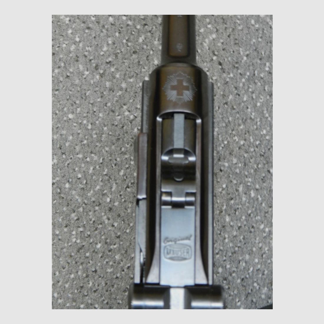 SONDERMODELL MAUSER 08 75 JAHRE PARABELLUM-PISTOLE 1900-1975