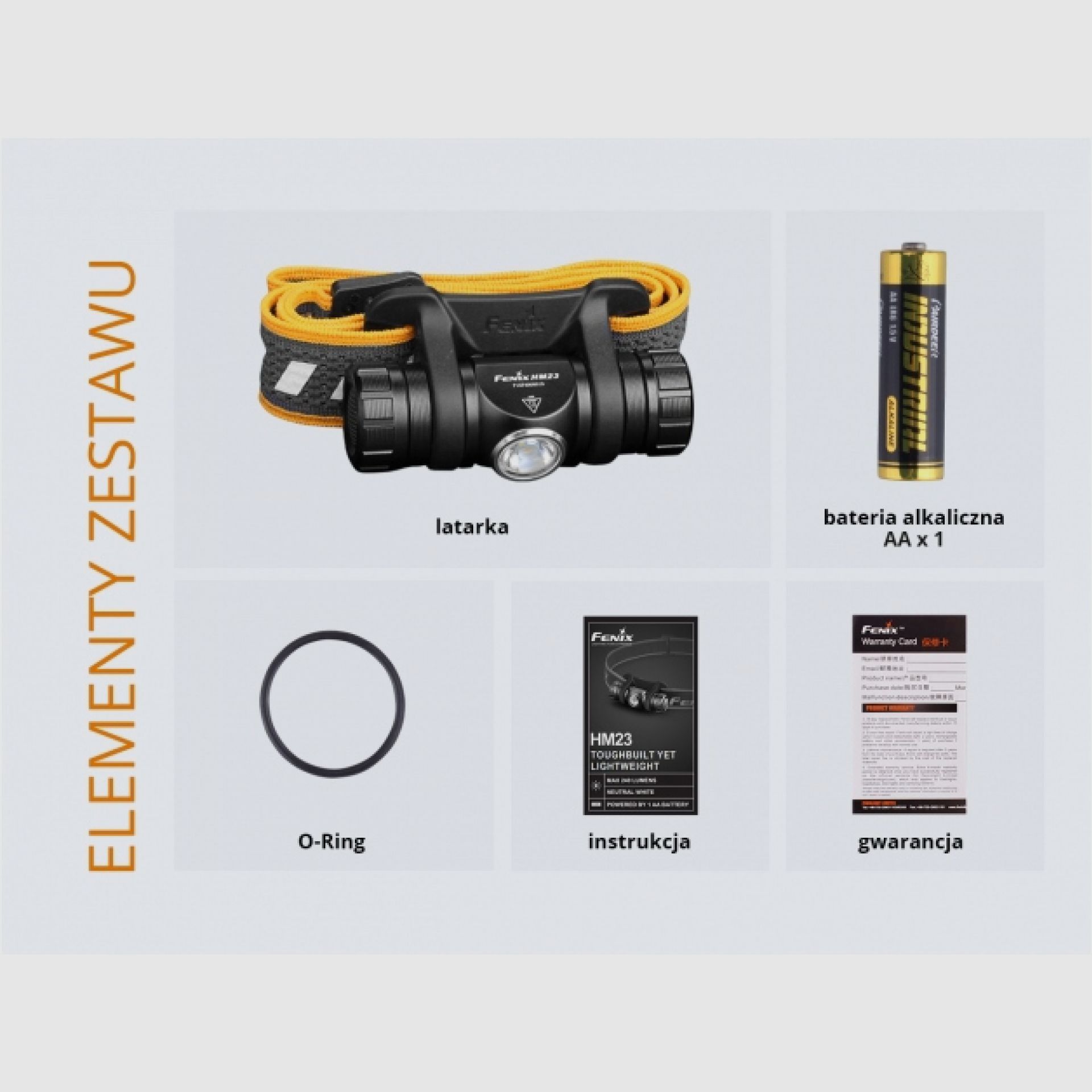 Fenix HM23 linterna frontal, imagen 20 de 20