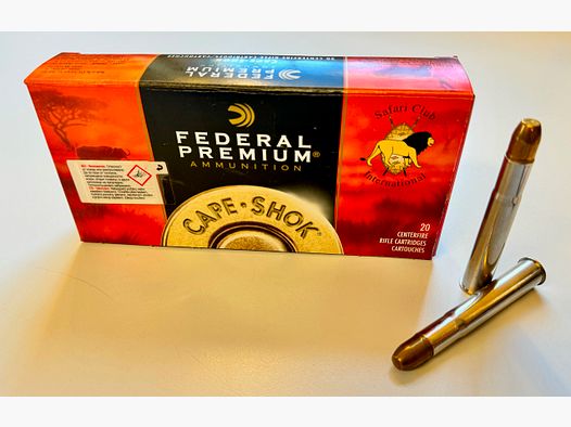  .470 Nitro Express Federal Trophy Bonded Sledgehammer