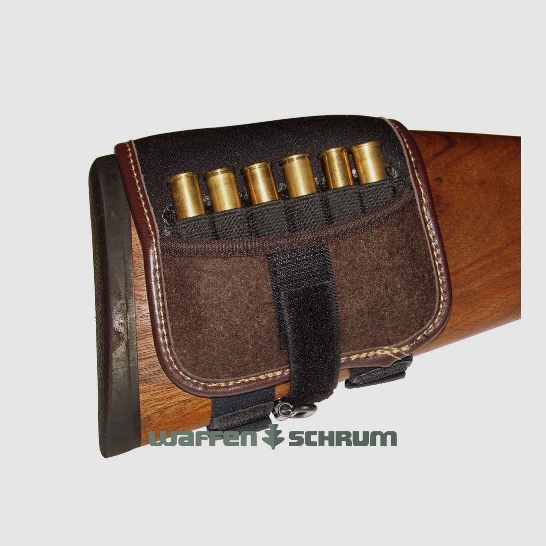 Niggeloh 6 Kugelpatronen Schaftetui Classic Loden