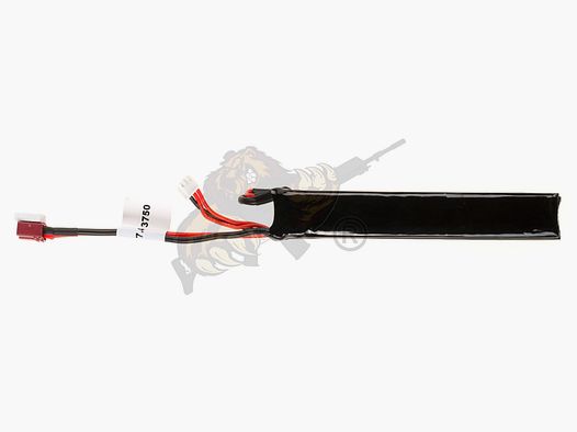 Airsoft LiPo Akku 7.4V 1300mAh 20C Twin Type T-Plug