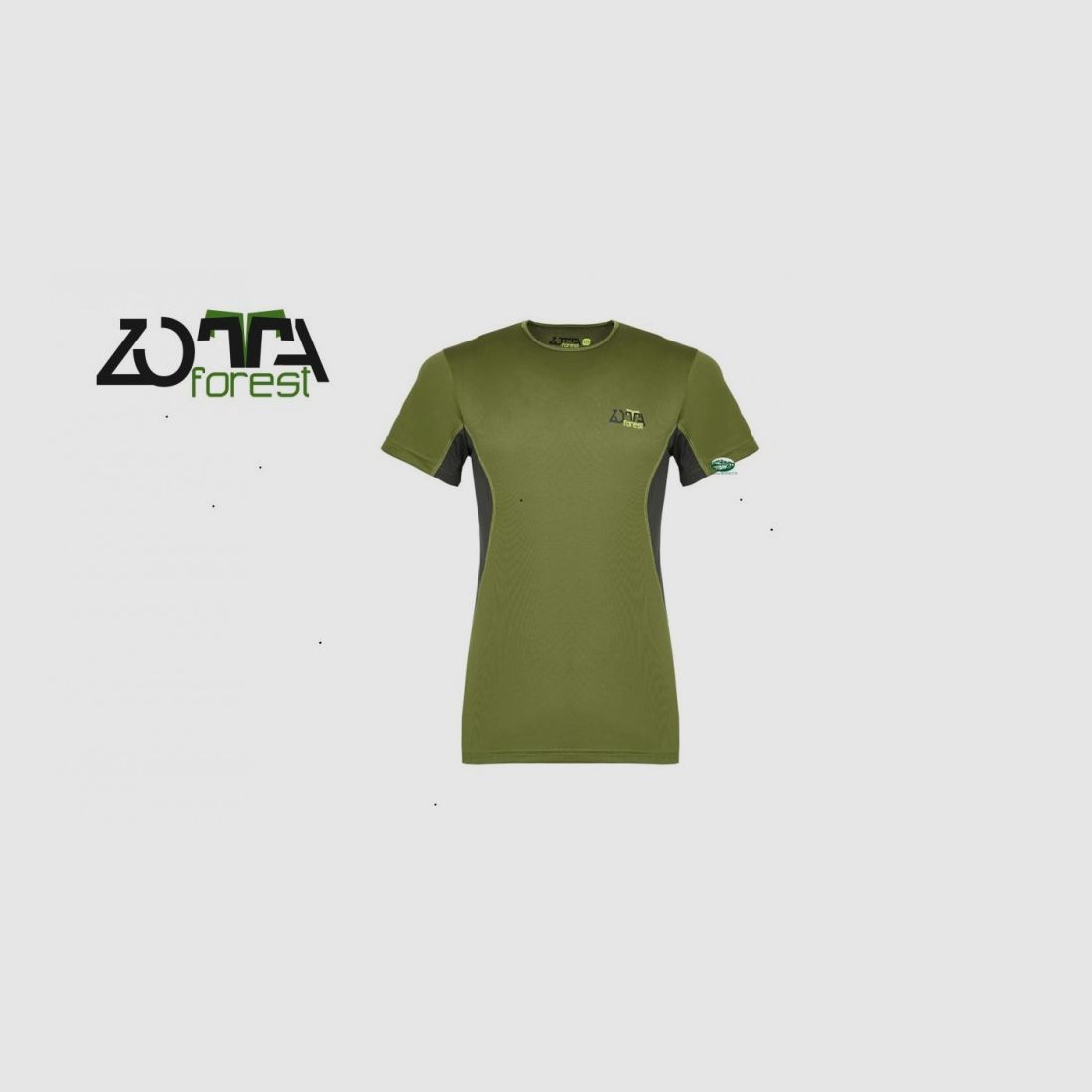 ZOTTA T-shirt Ambit groen