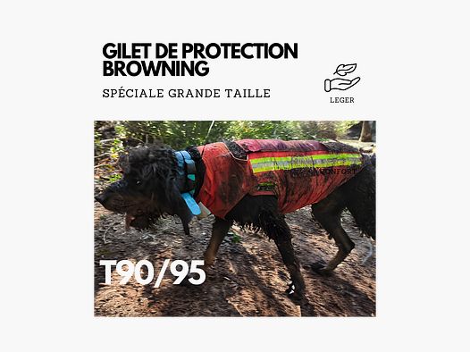 GILET DE PROTECTION POUR CHIEN GRANDE TAILLE